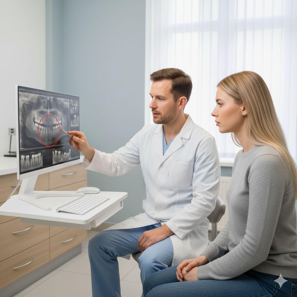 КТ при удалении зубов мудрости