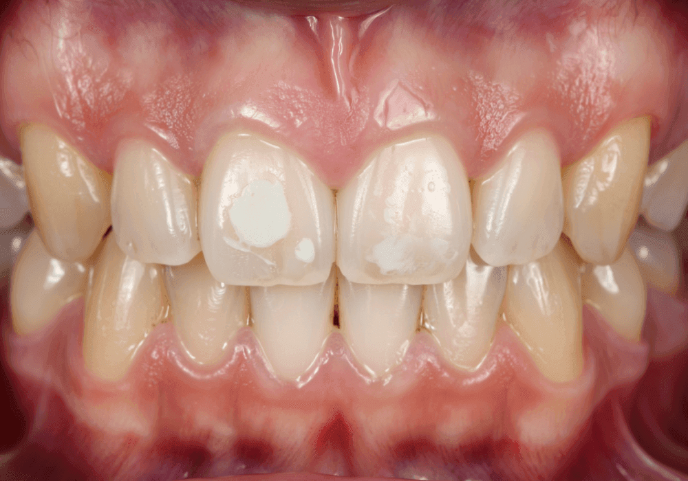 Пятна на зубах: почему появляются и как убрать