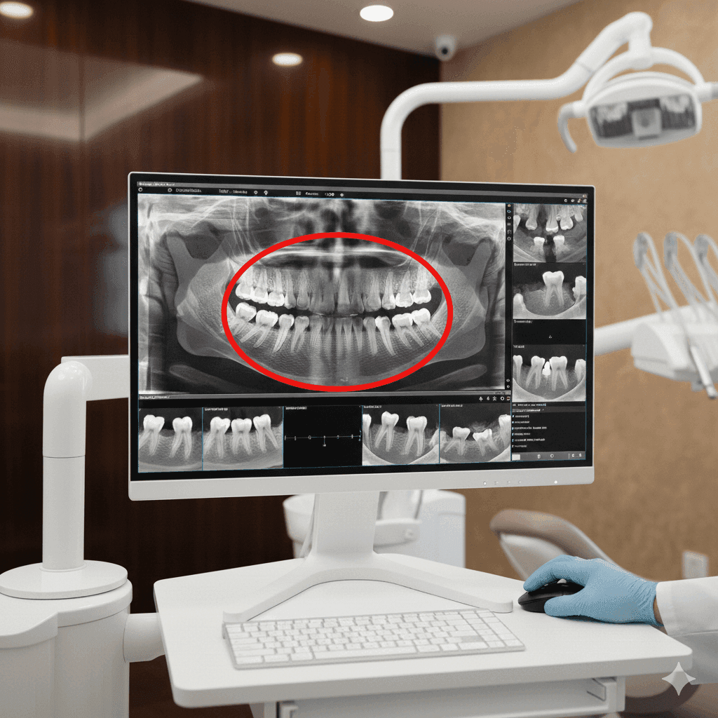 КТ нижней челюсти