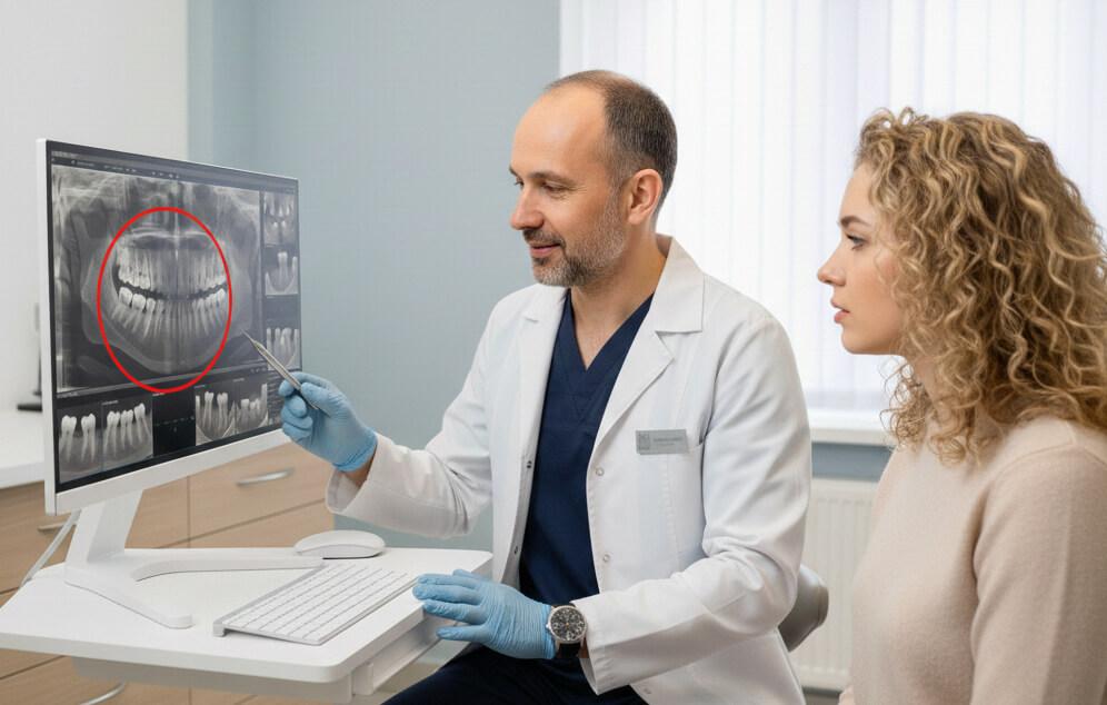 КТ перед имплантацией зубов